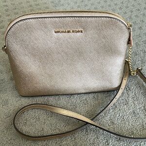 Gold Michael Kors Crossbody